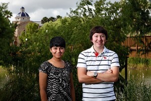 UTB Seniors Erika Ramos and Homero Pena will travel to Siberia this summer to conduct research as part of Polaris Project.