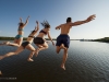 Summer swim in the Panteleikha.