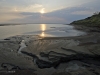 Sunrise over the Kolyma River.